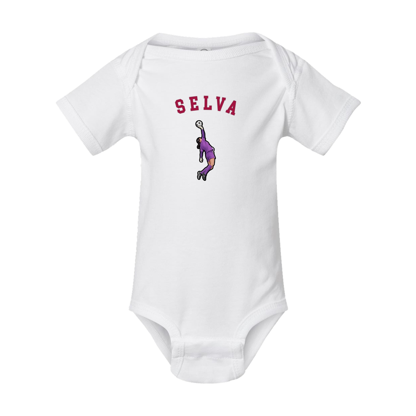 Baby Onesie — Shirsey Arch in White