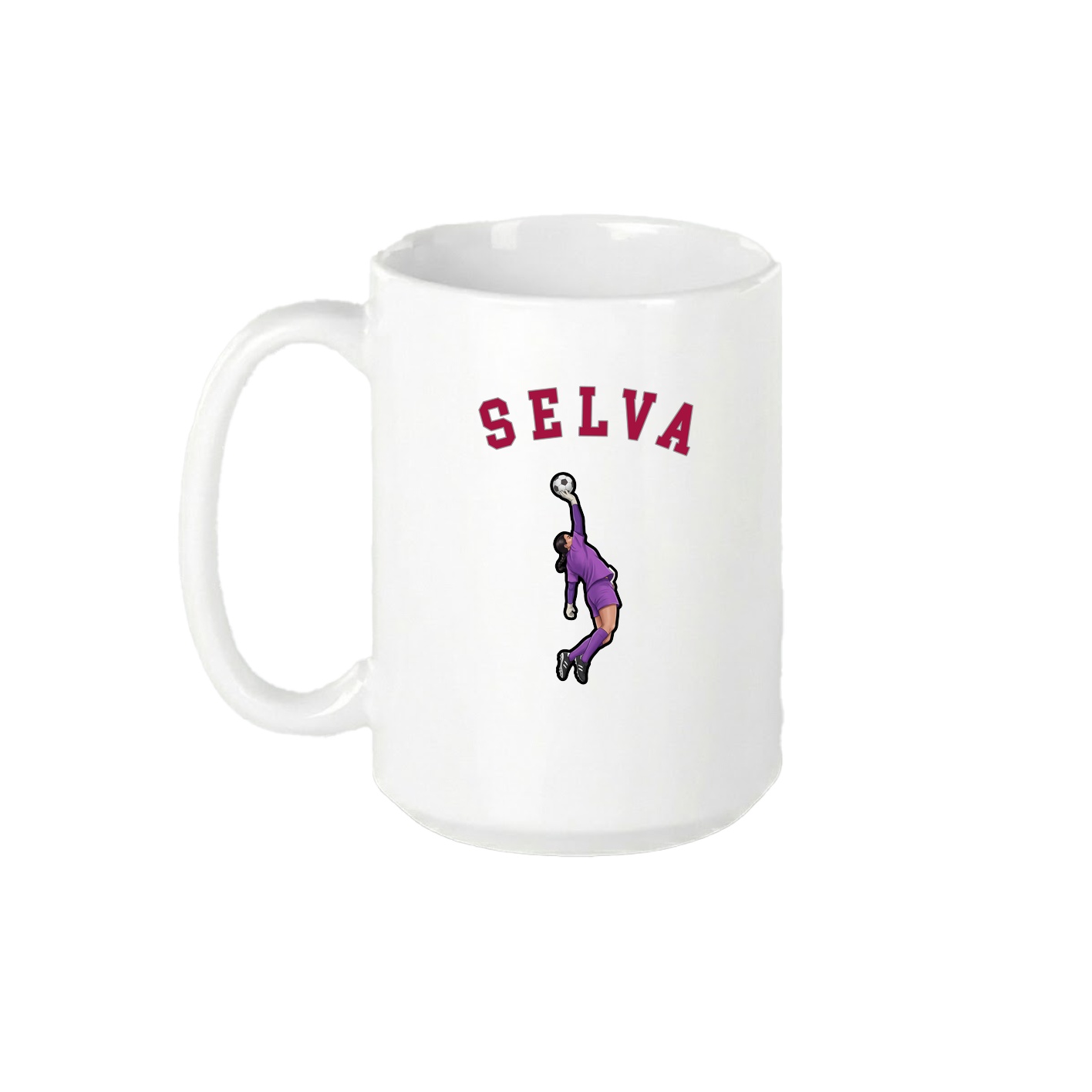 15oz Coffee Mug — Shirsey Arch in White