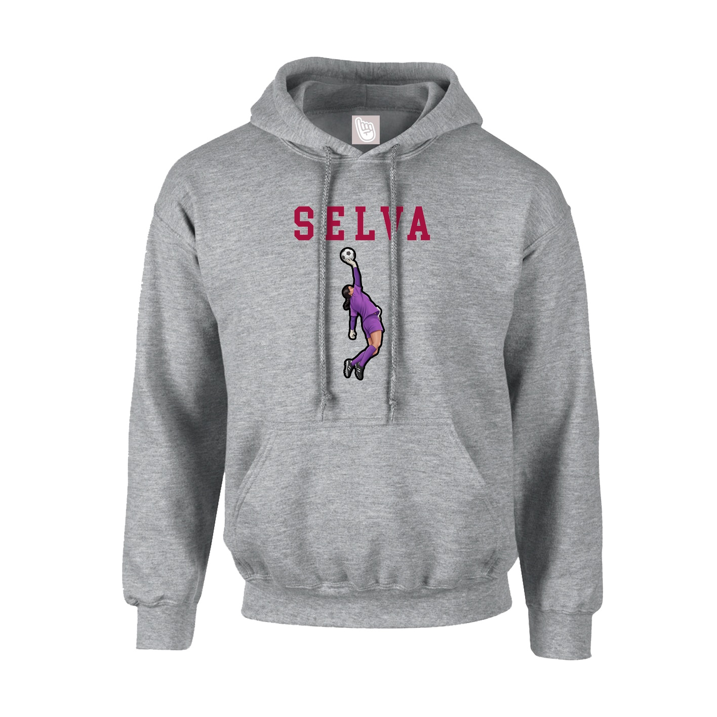 Hoodie — Shirsey in Grey