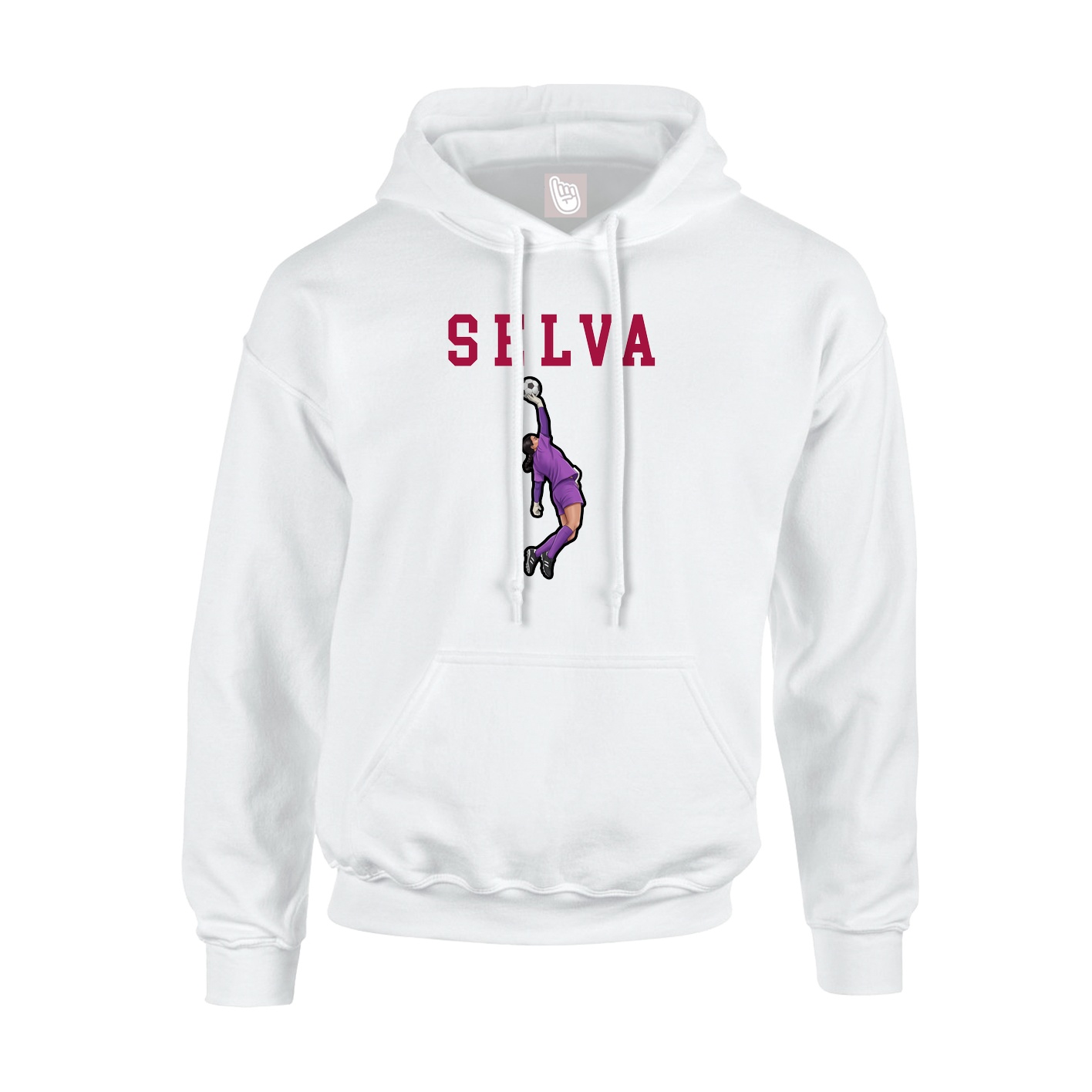 Youth Hoodie — Shirsey in White