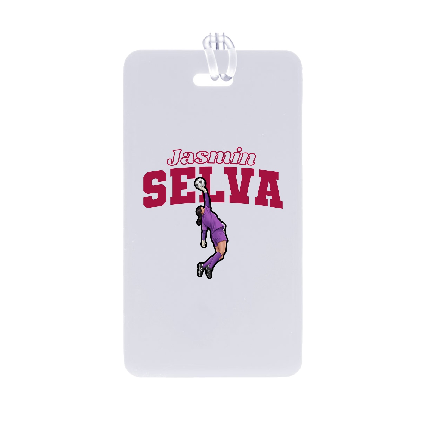 Bag Tag — Name Arch in Classic