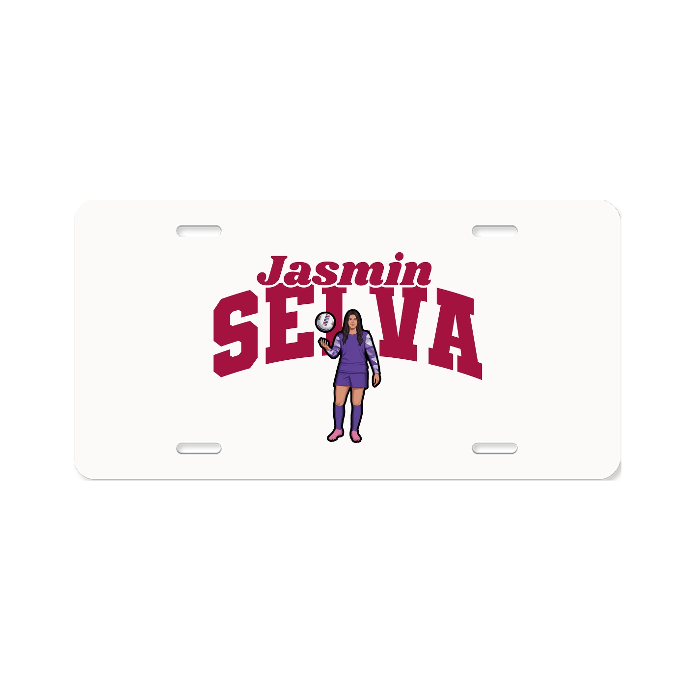 License Plate — Signature Arch in Classic