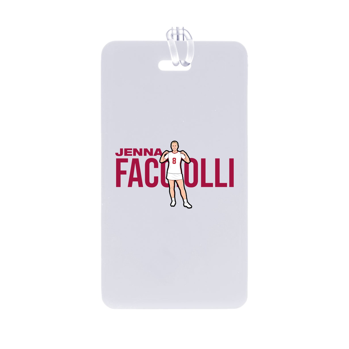 Bag Tag — Player Name in Classic