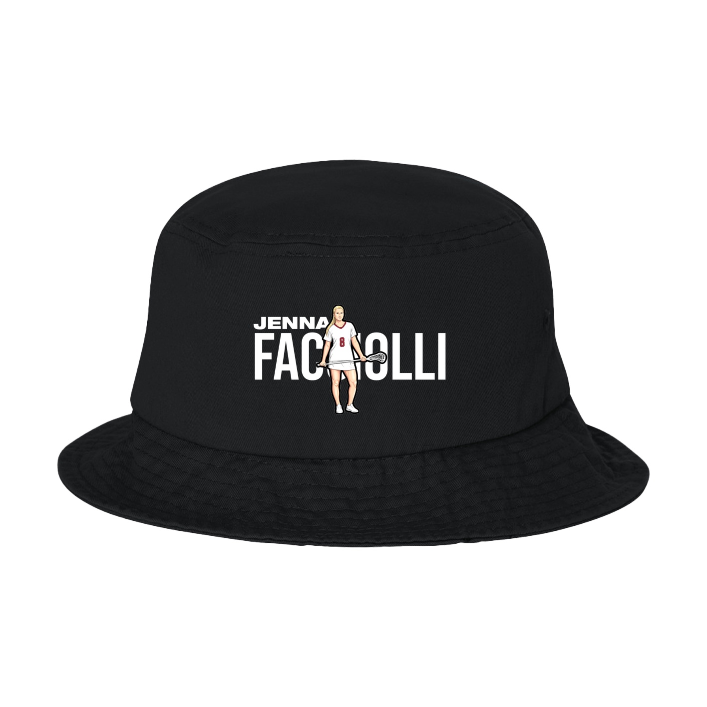 Bucket Cap — Player Name in Black