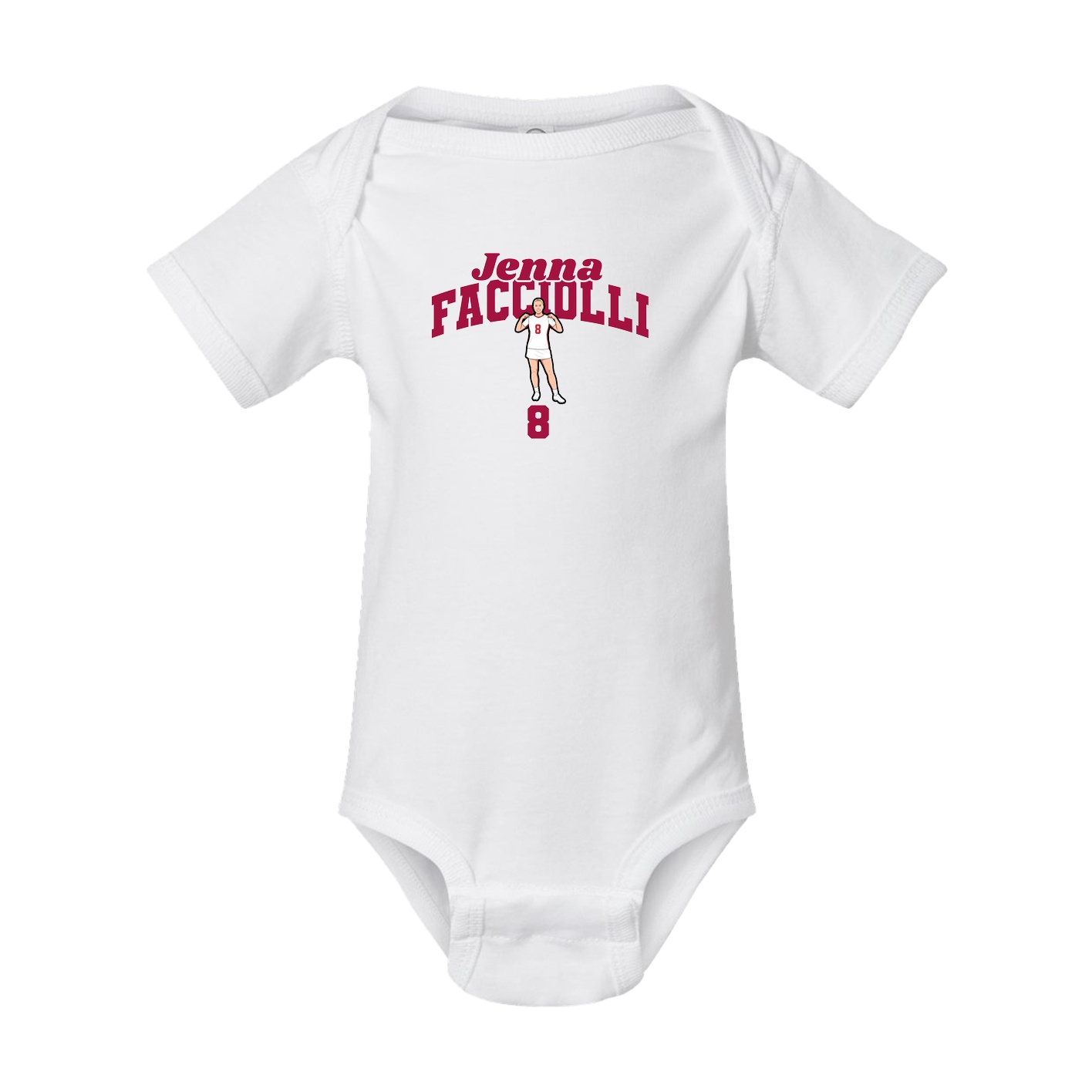 Baby Onesie — Signature Arch in White