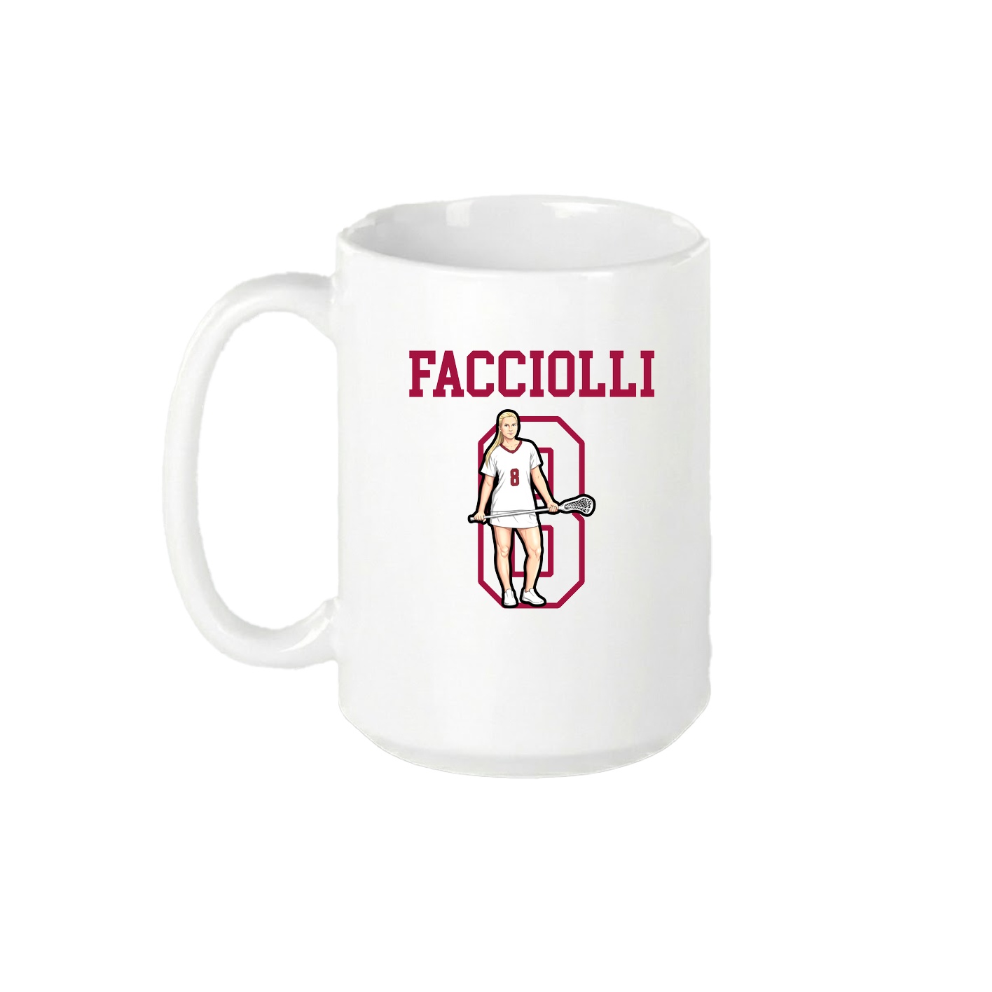 15oz Coffee Mug — Shirsey in White