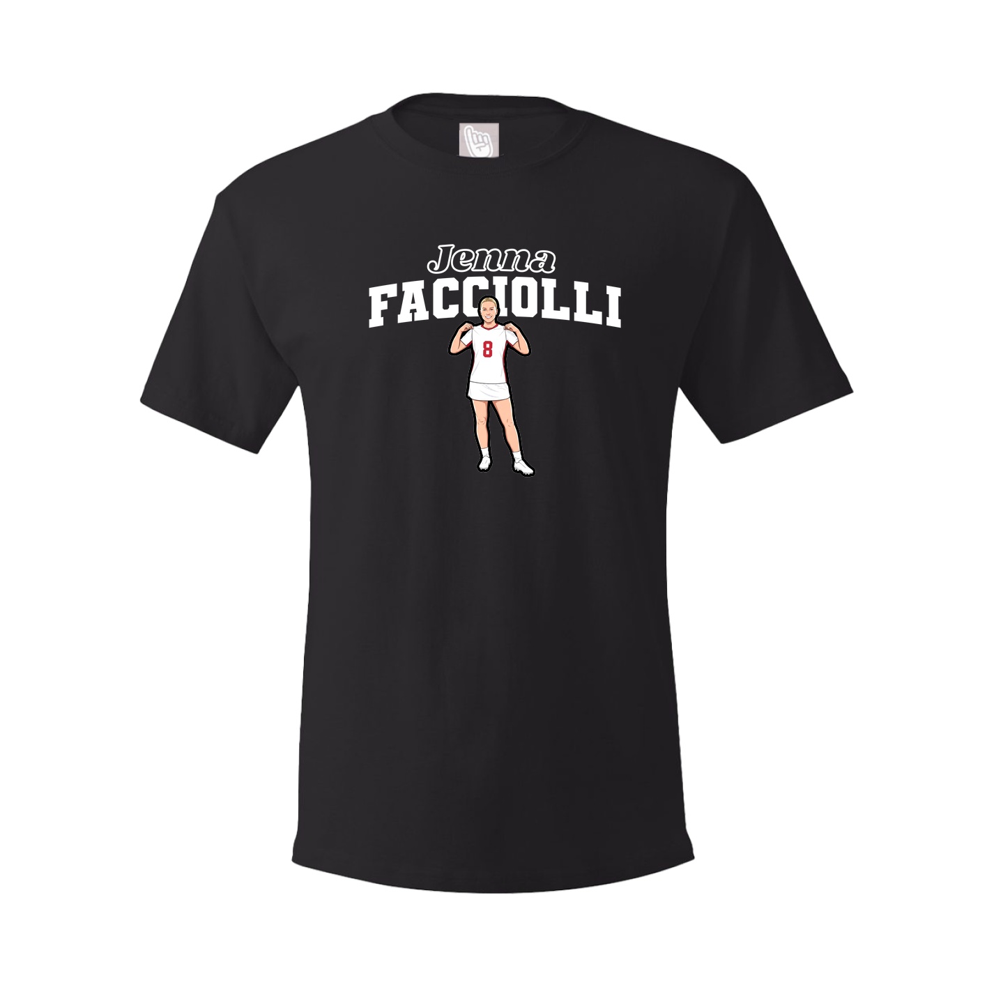 Tee — Name Arch in Black