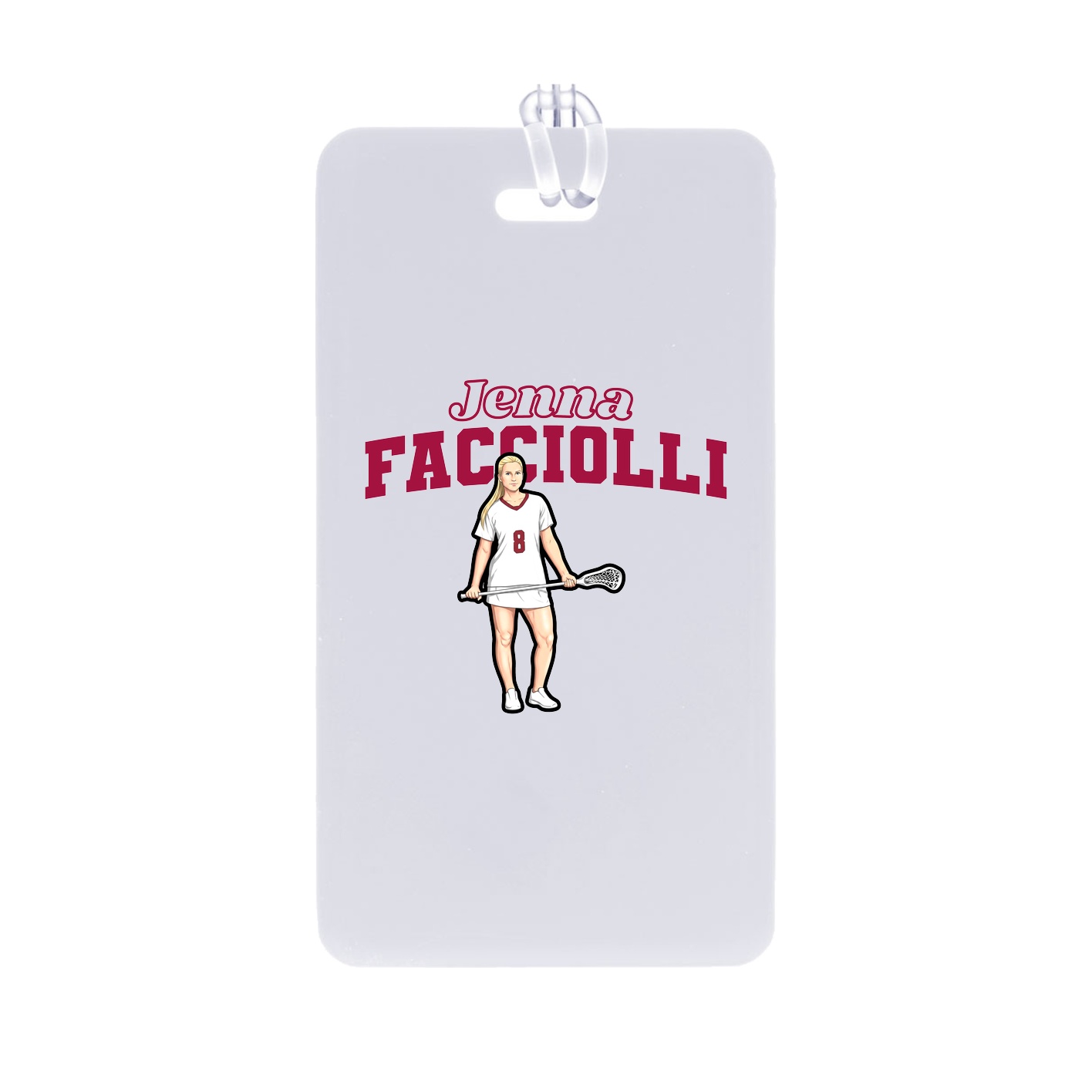 Bag Tag — Name Arch in Classic