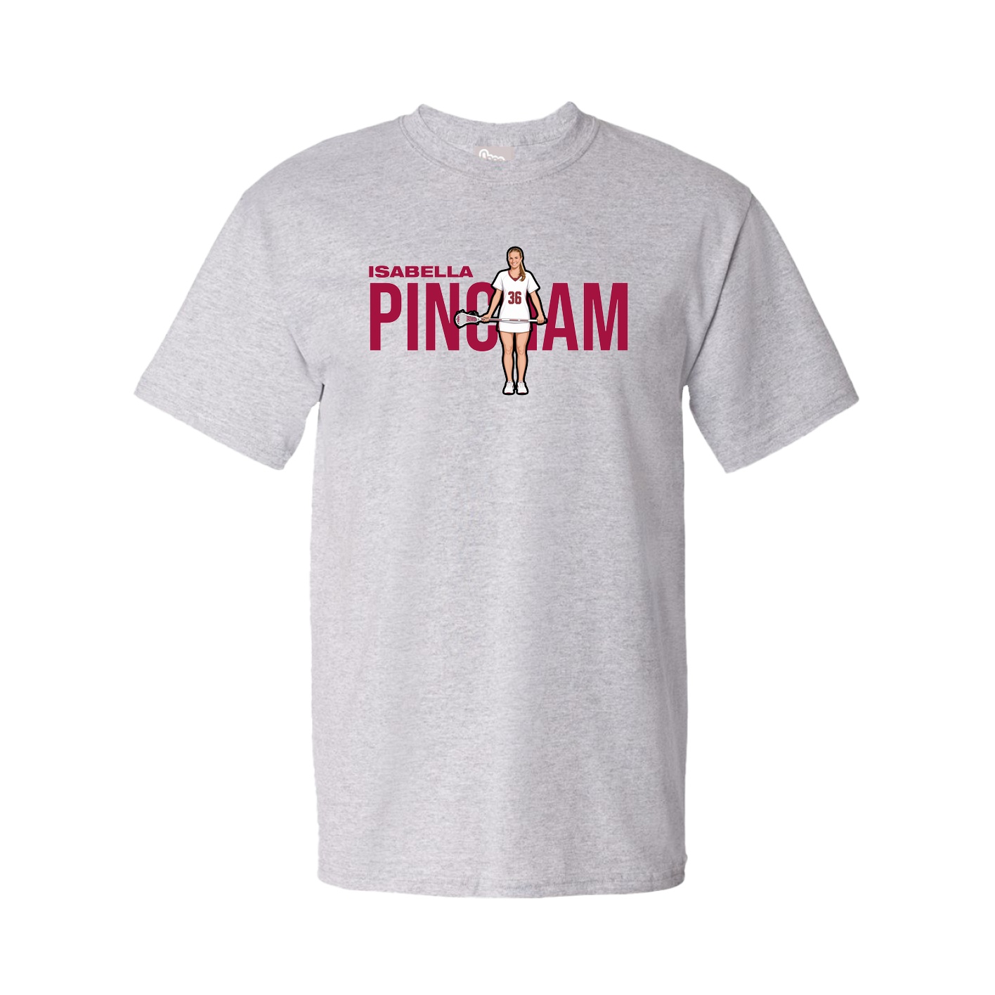 Tee — Player Name in Grey
