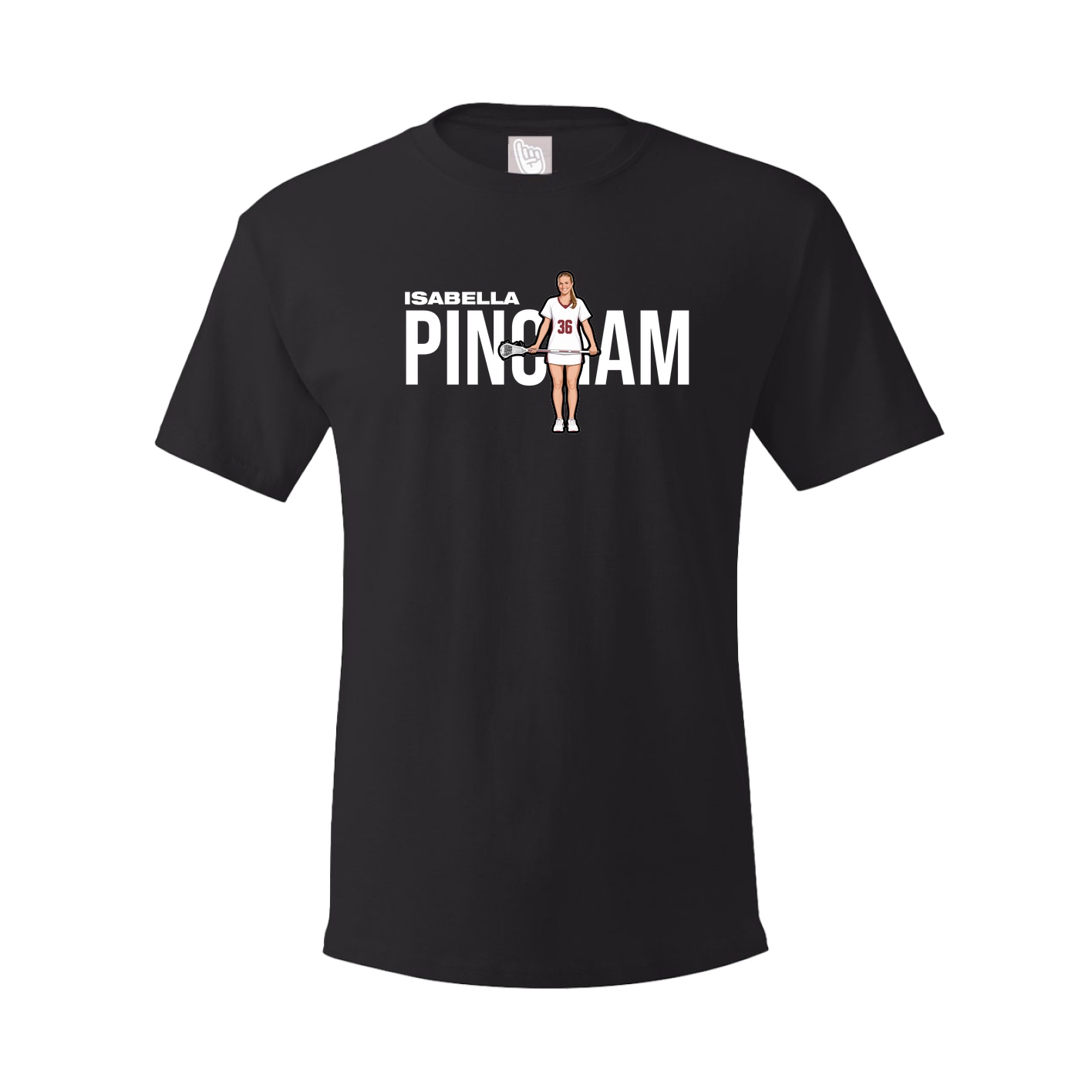 Youth Tee — Player Name in Black