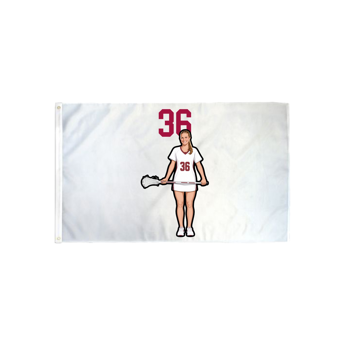 3x5 Flag — Number Top in Classic