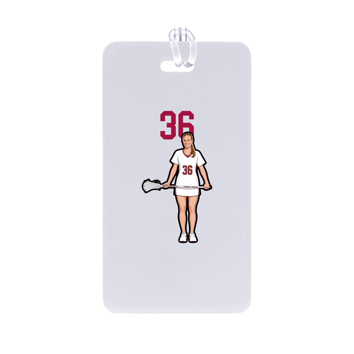 Bag Tag — Number Top in Classic