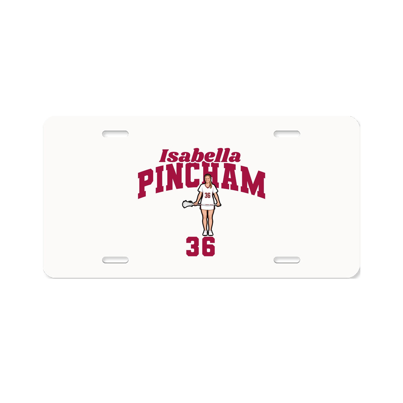 License Plate — Signature Arch in Classic