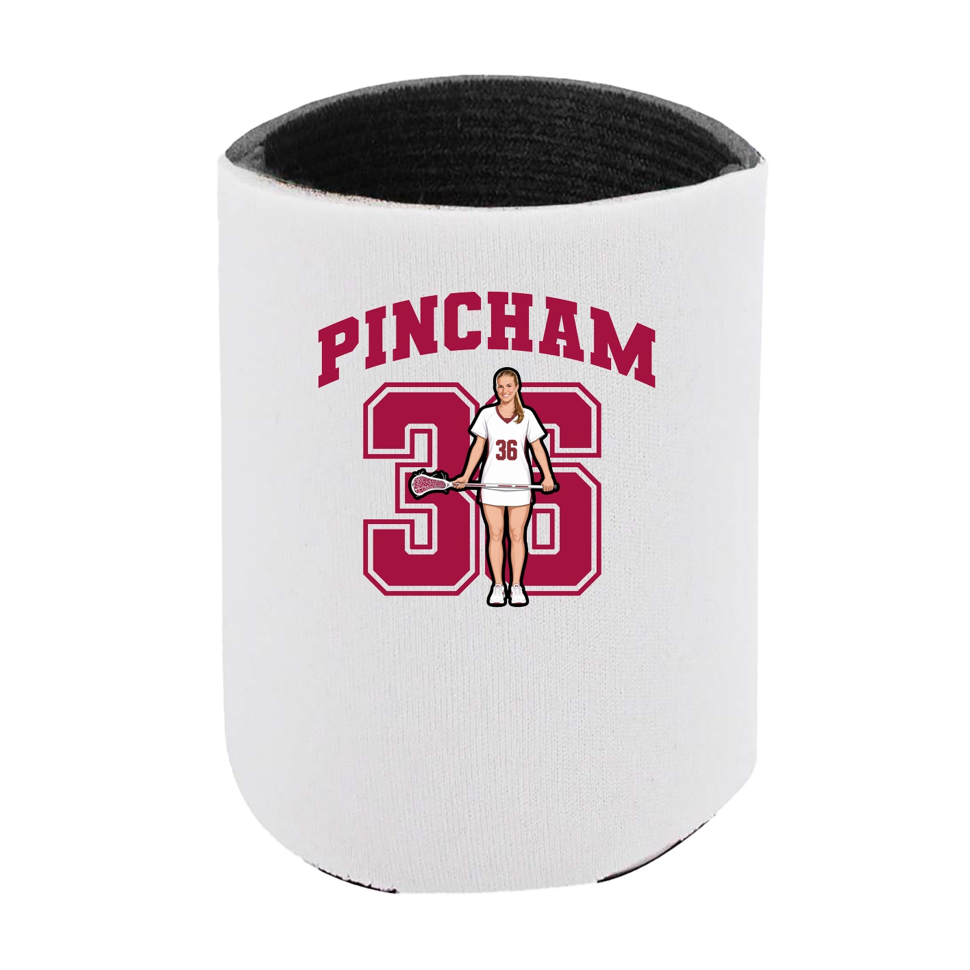 Can Holder — Number in White