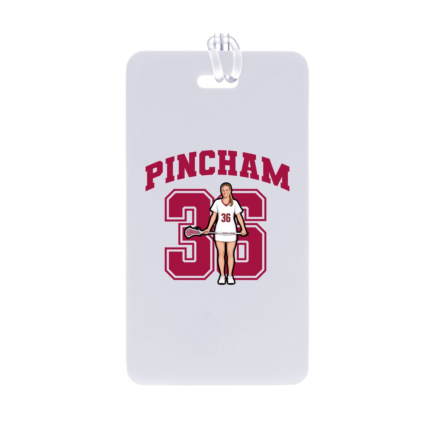 Bag Tag — Number in Classic