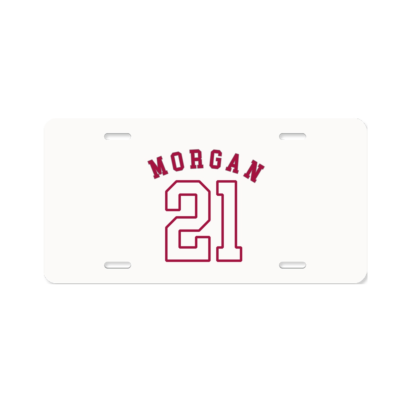 License Plate — Shirsey Arch in Classic