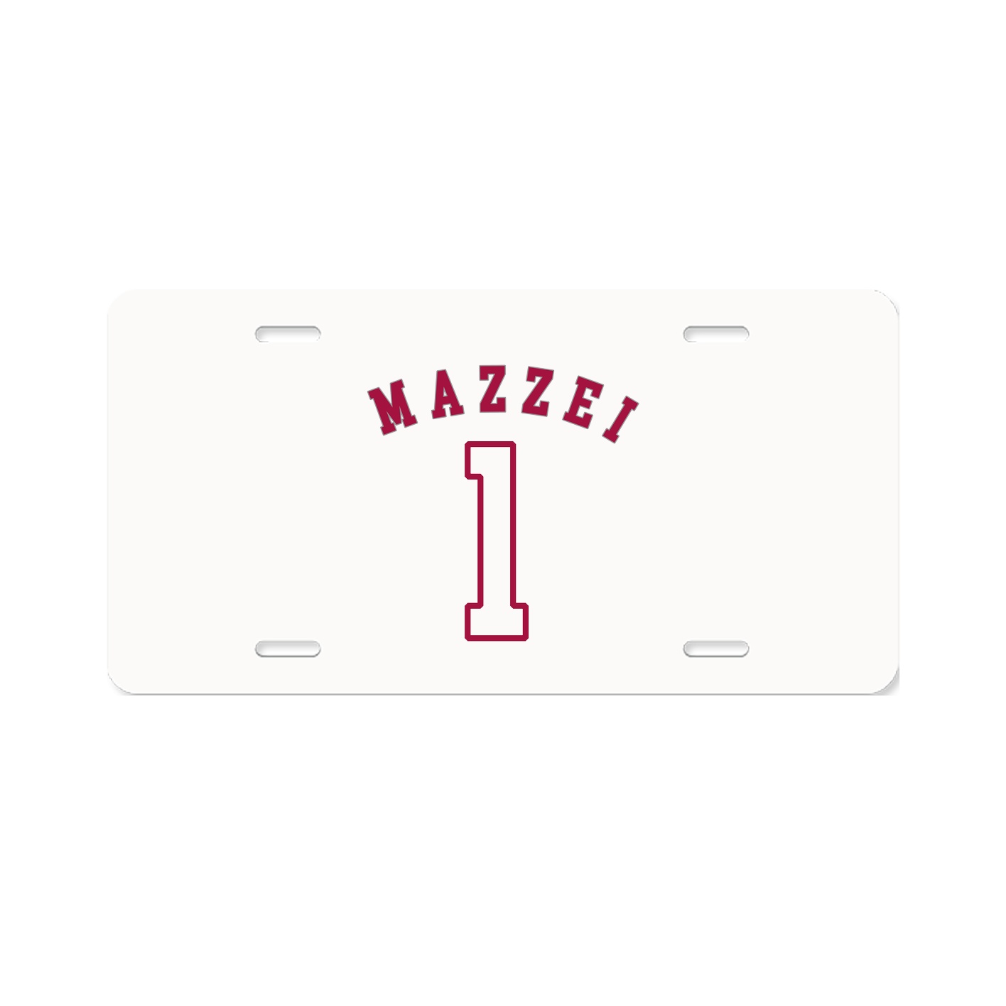 License Plate — Shirsey Arch in Classic