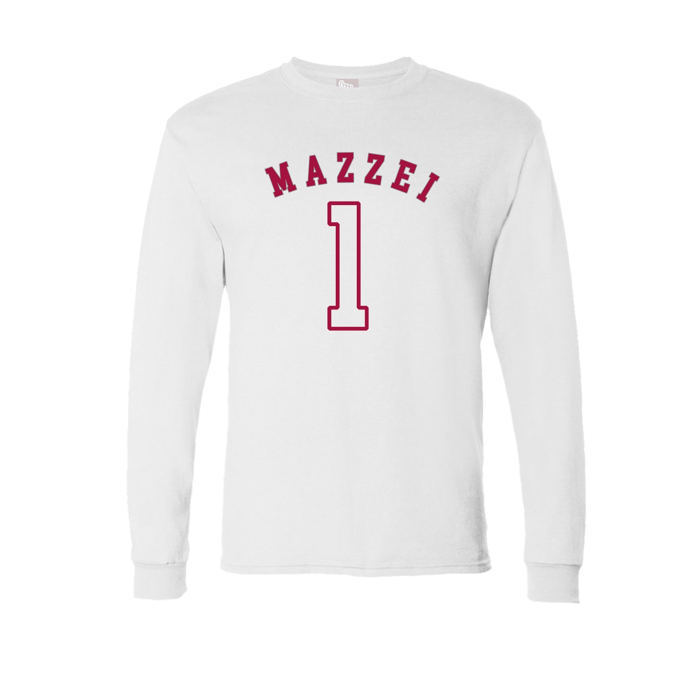 Long Sleeve Tee — Shirsey Arch in White