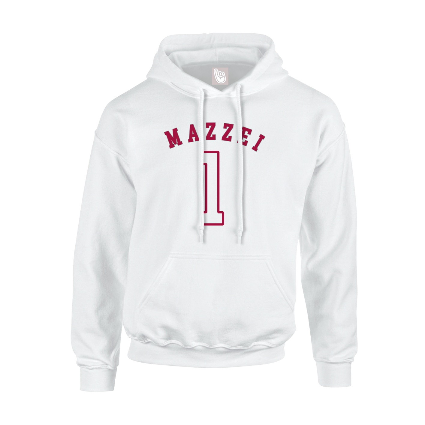 Hoodie — Shirsey Arch in White