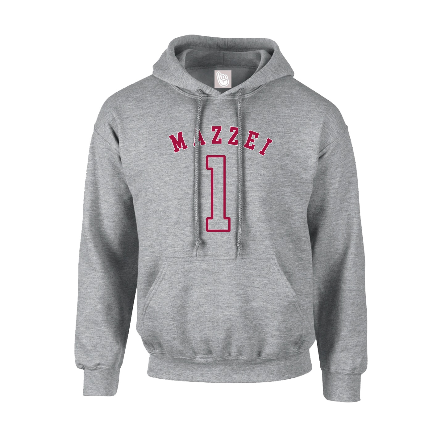 Youth Hoodie — Shirsey Arch in Grey