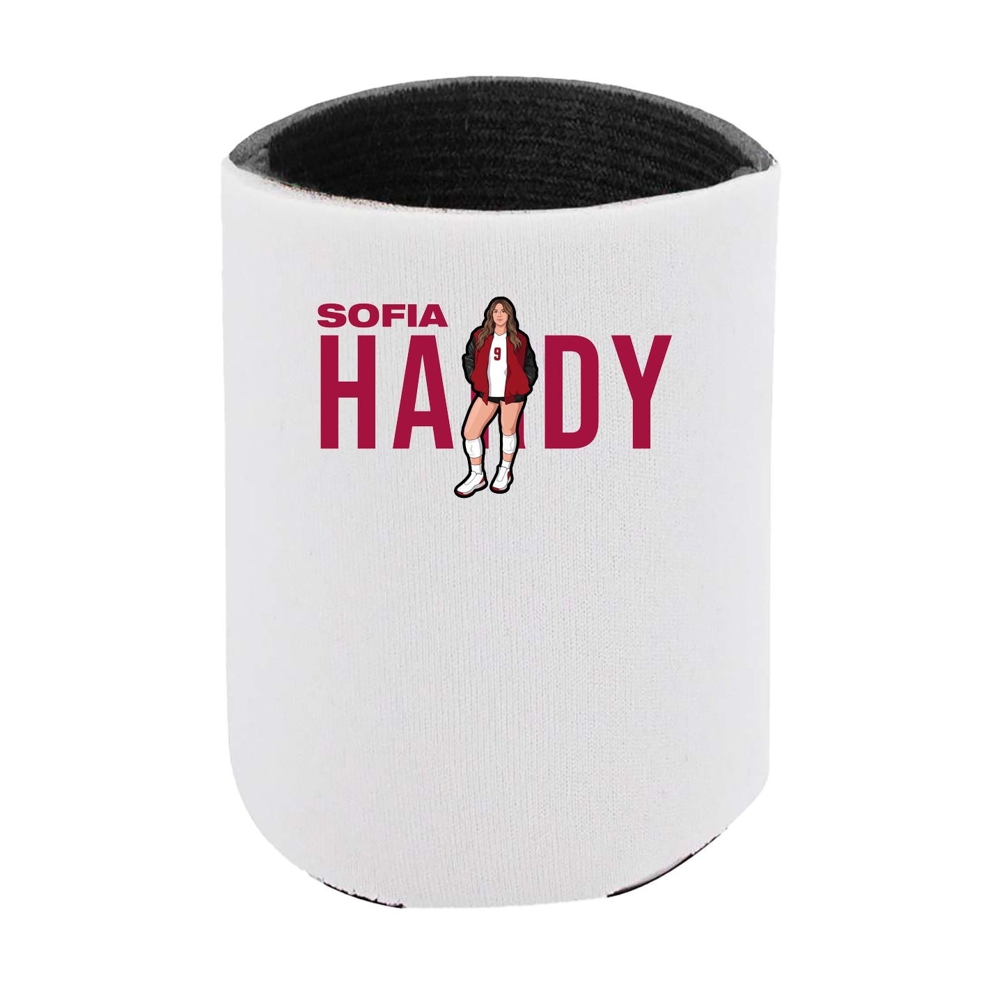 Can Holder — Player Name in White