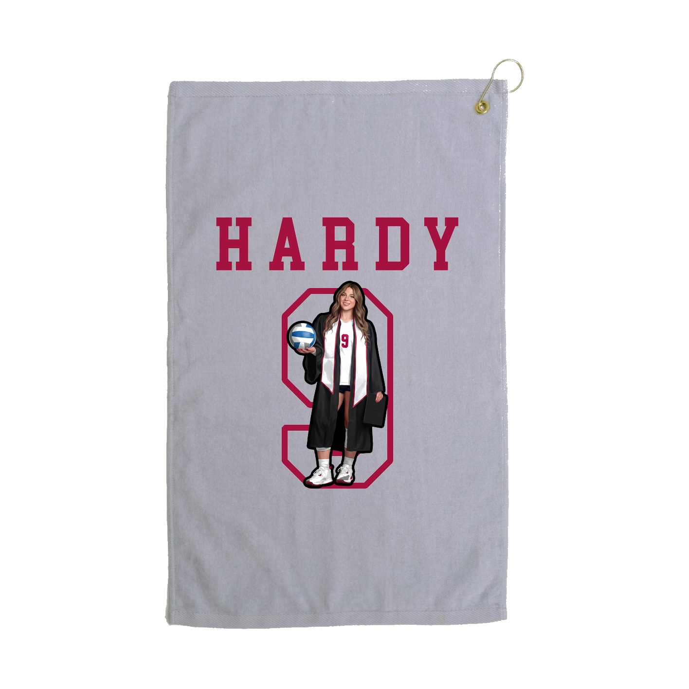 Golf Towel — Shirsey in Grey