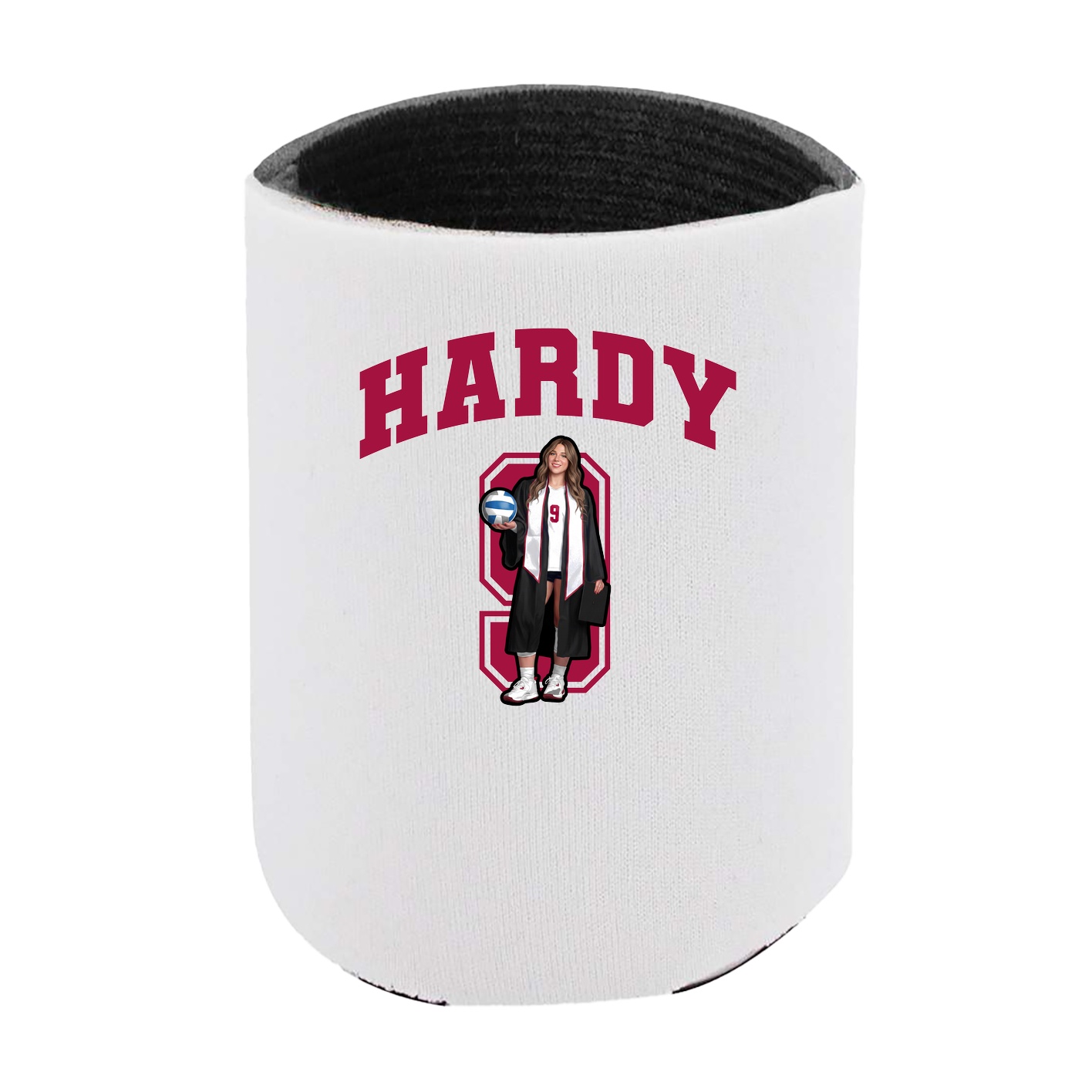 Can Holder — Number in White