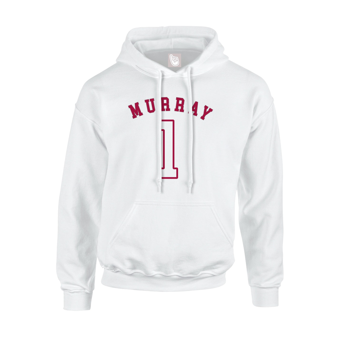 Hoodie — Shirsey Arch in White