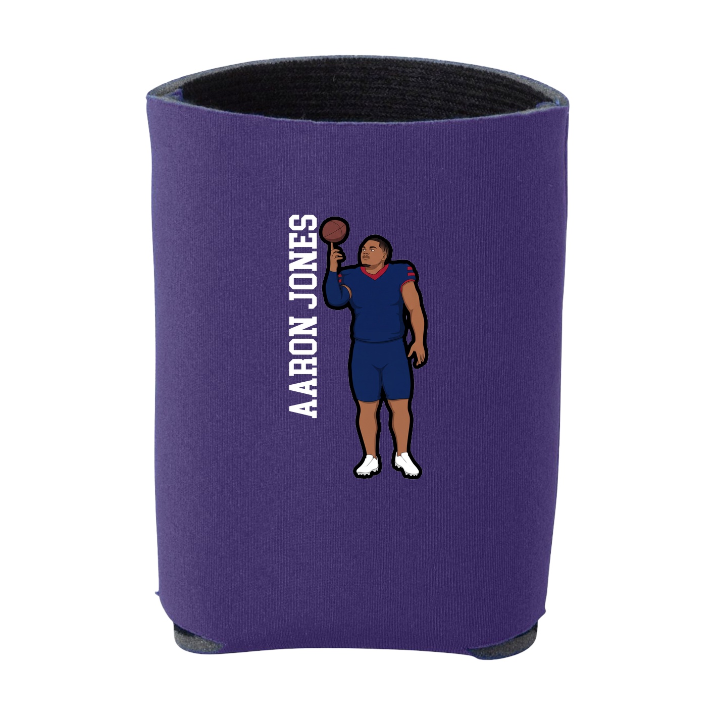 Can Holder — Name Vertical in Purple