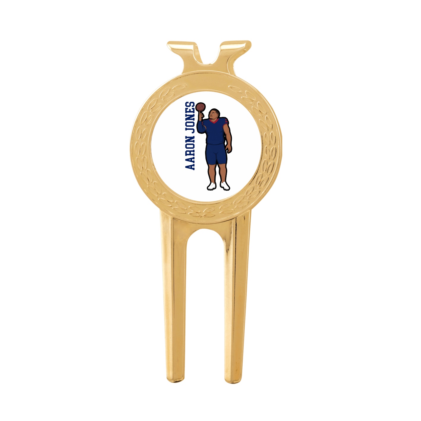 Divot Tool with Ball Marker — Name Vertical in Classic