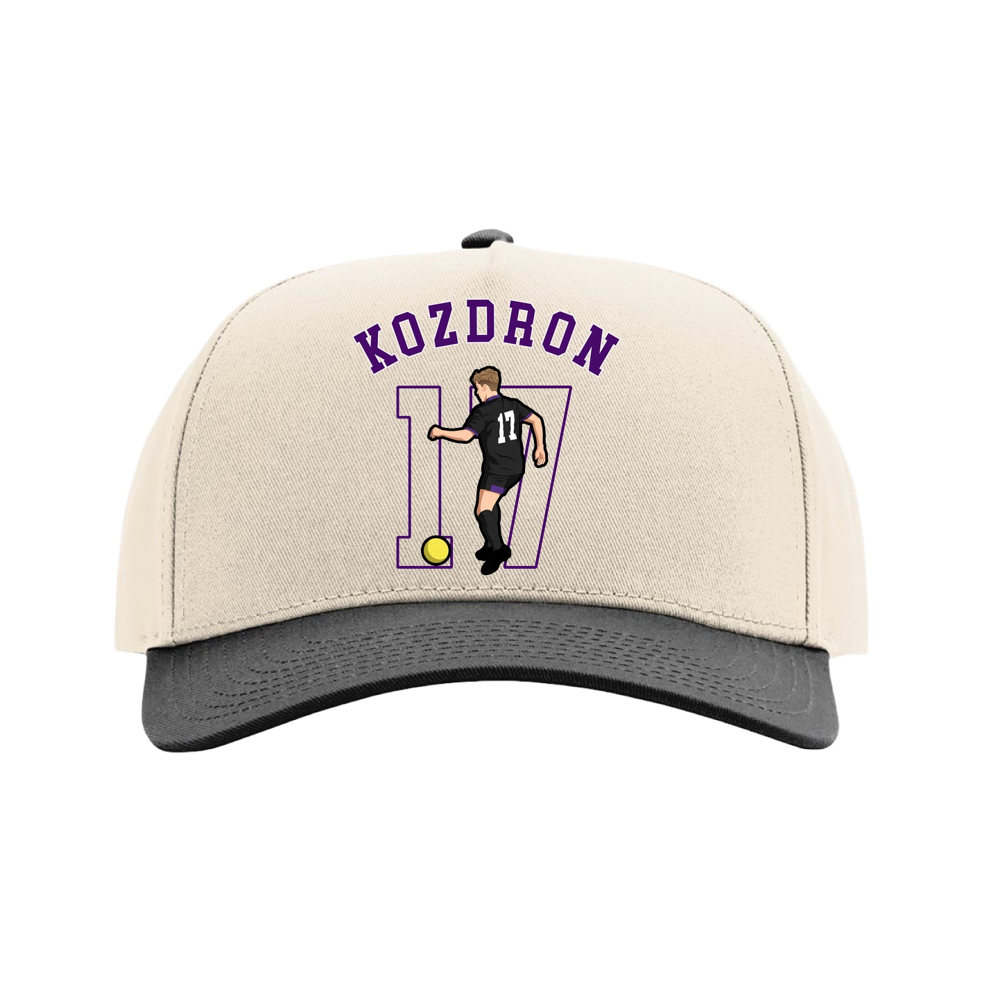 Full Fabric Five-Panel Champ Cap