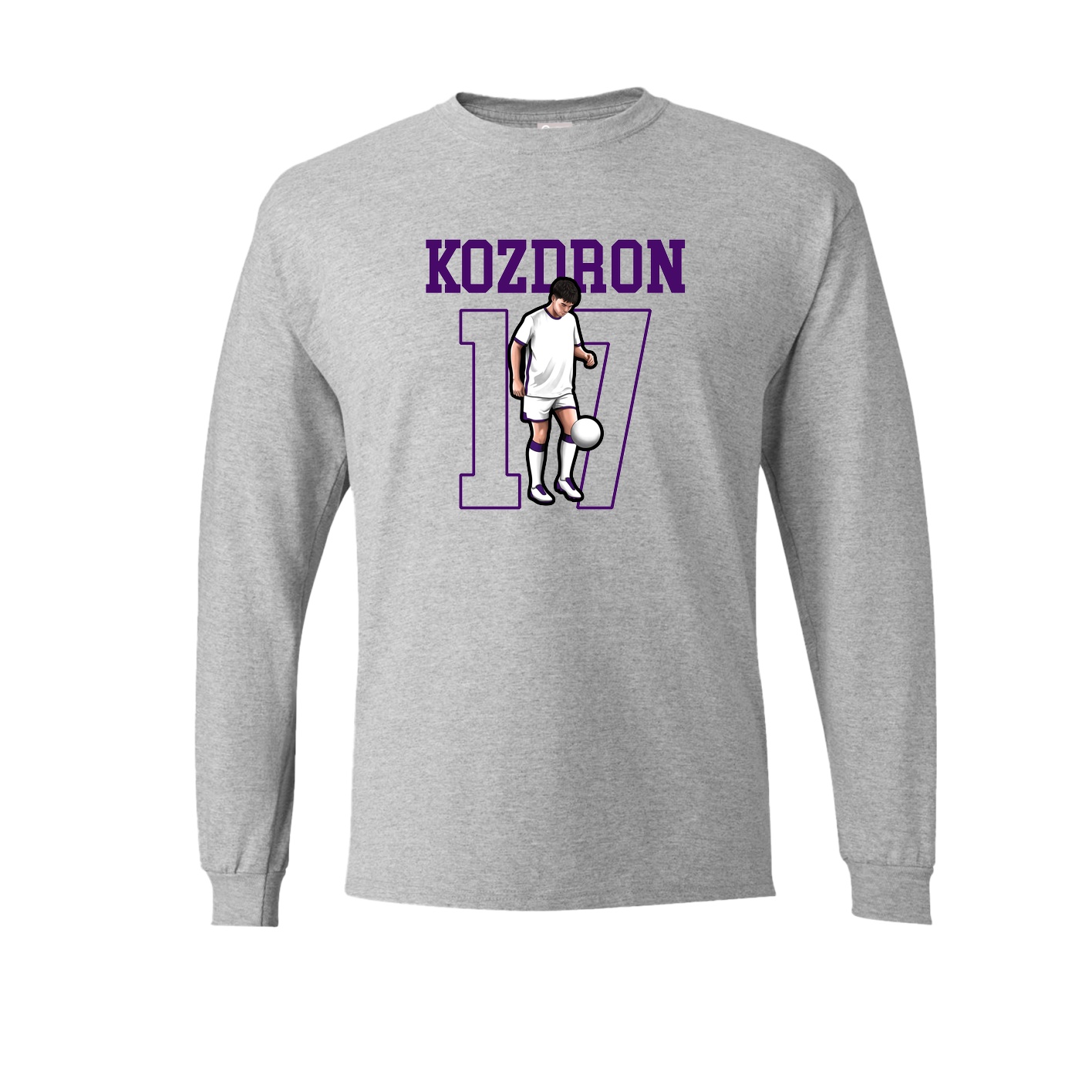 Long Sleeve Tee — Shirsey in Grey