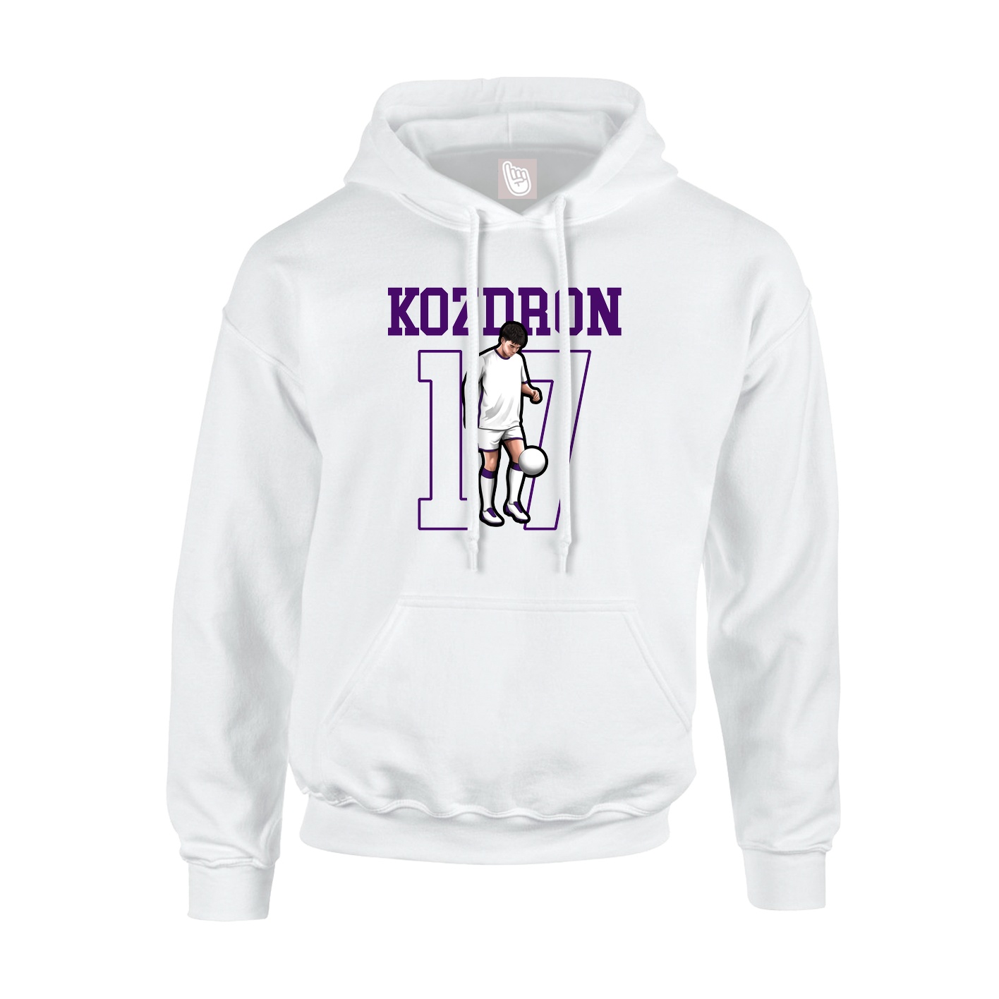 Youth Hoodie — Shirsey in White