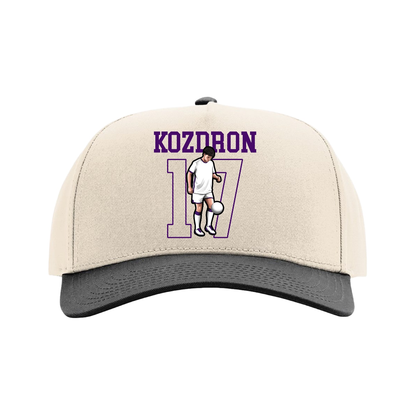 Full Fabric Five-Panel Champ Cap