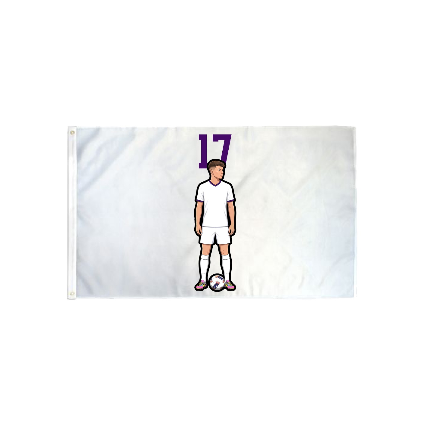3x5 Flag — Number Top in Classic