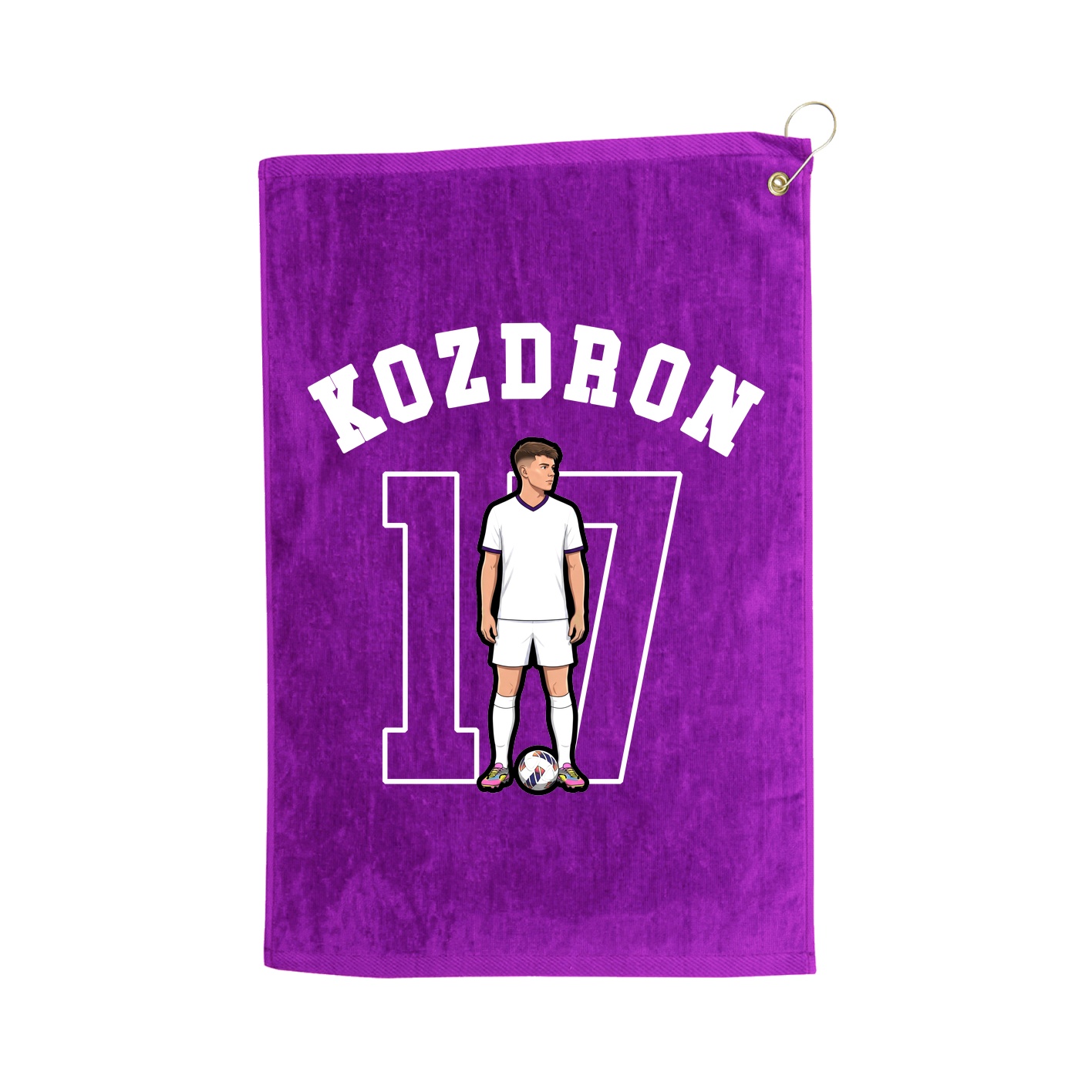 Golf Towel — Shirsey Arch in Purple
