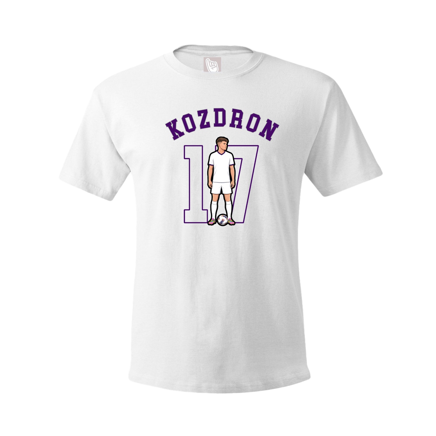Youth Tee — Shirsey Arch in White
