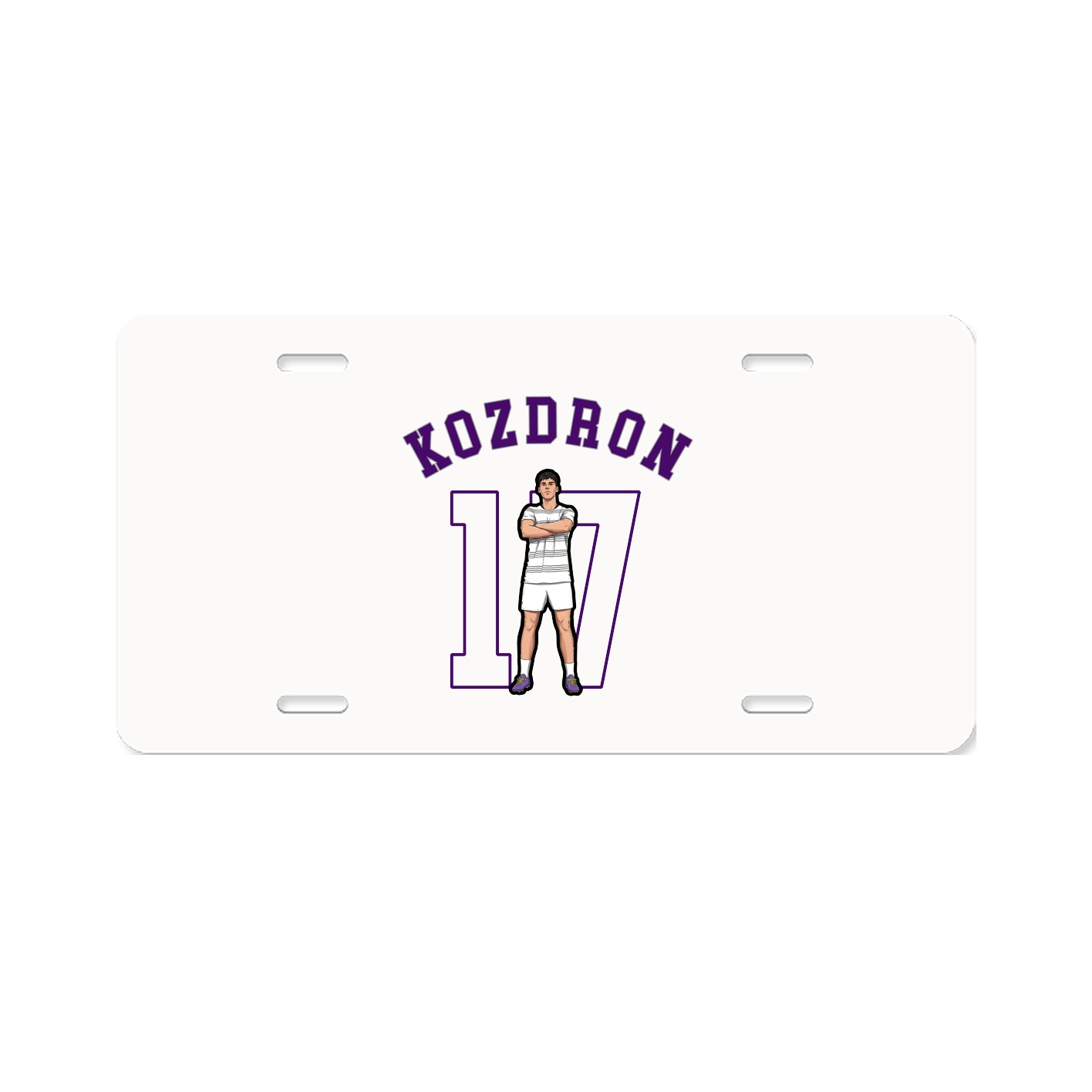 License Plate — Shirsey Arch in Classic