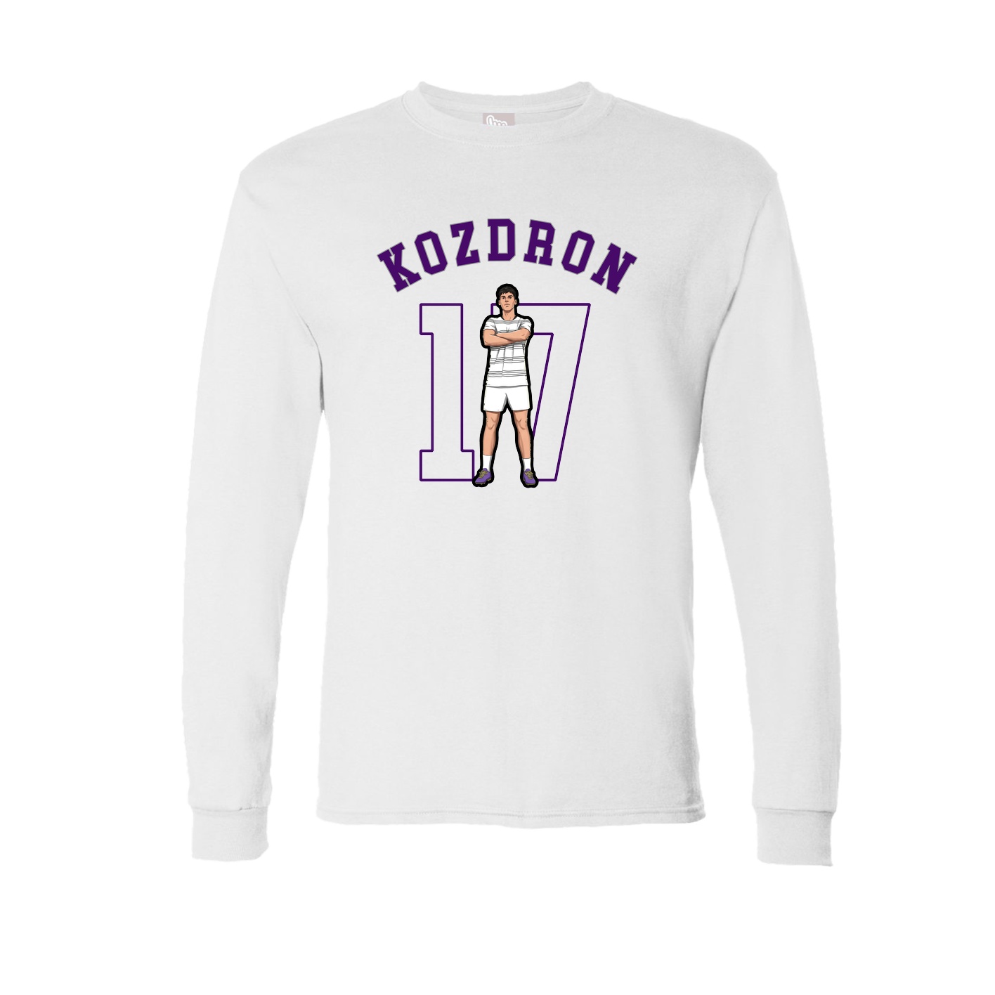 Long Sleeve Tee — Shirsey Arch in White