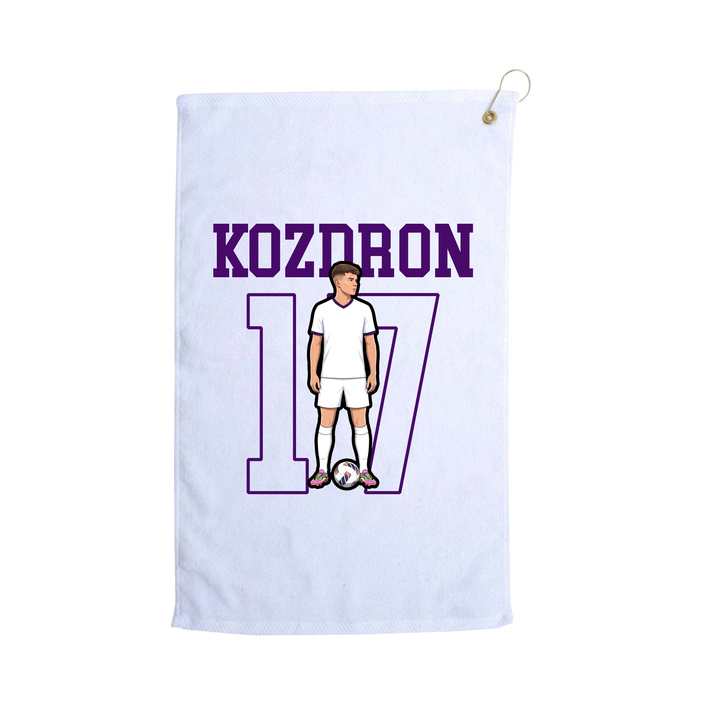 Terry Velour Golf Towel