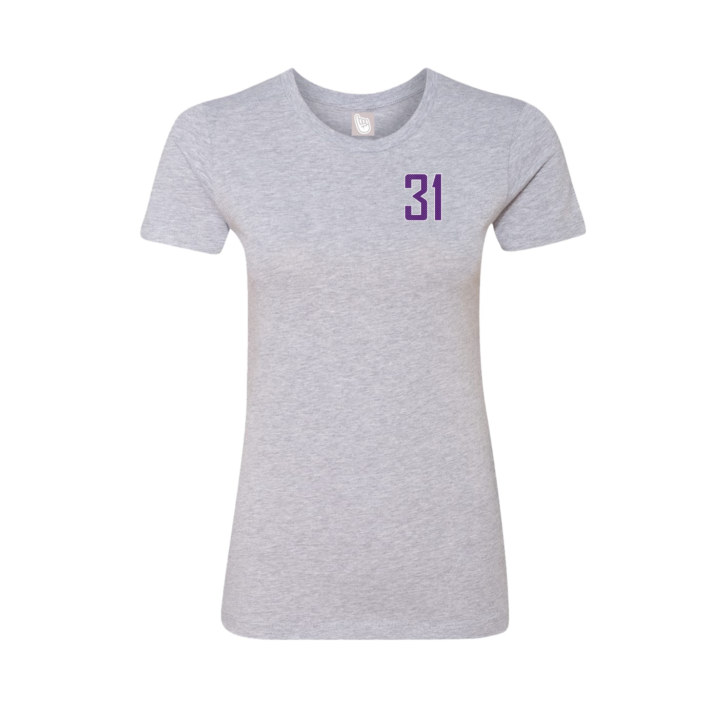 Womens Tee — Front Shirsy in Grey