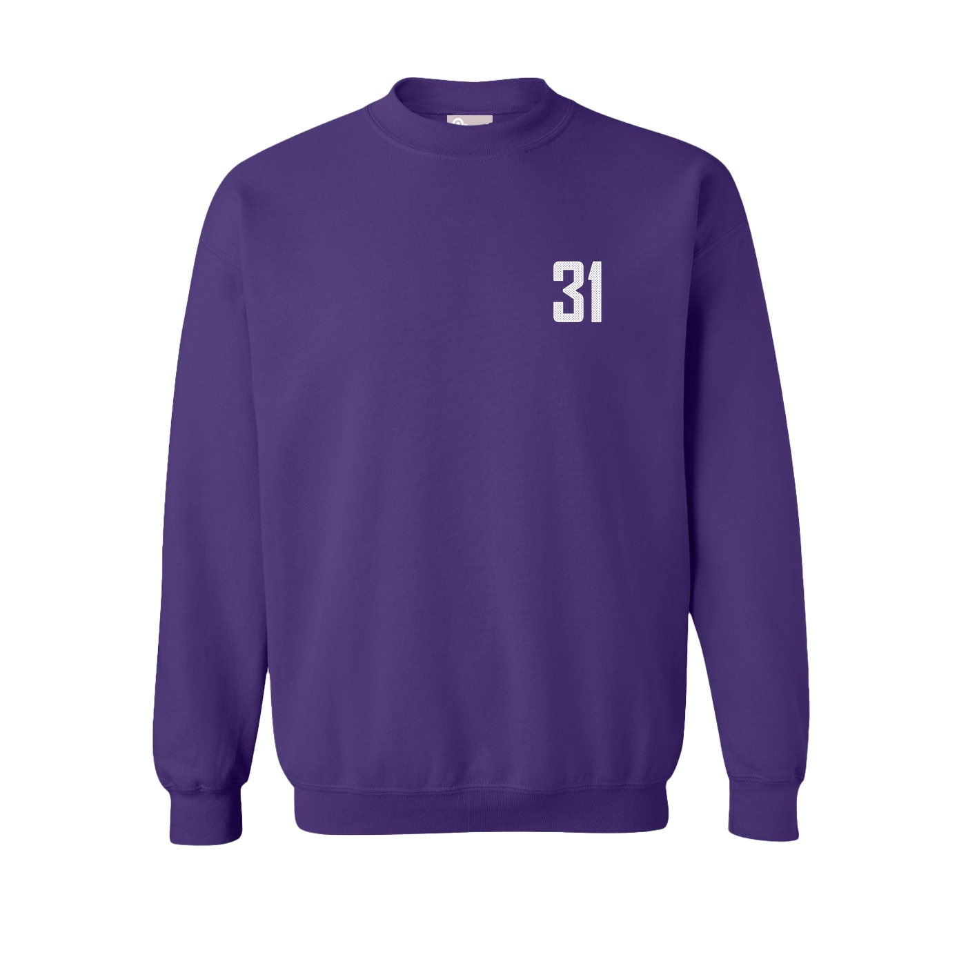 Fleece Crew — Front Shirsy in Purple
