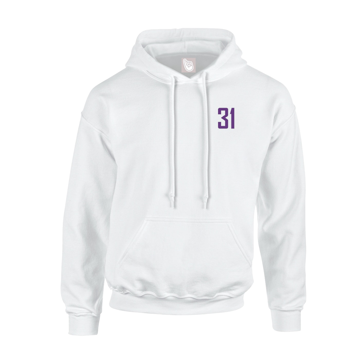 Youth Hoodie — Front Shirsy in White