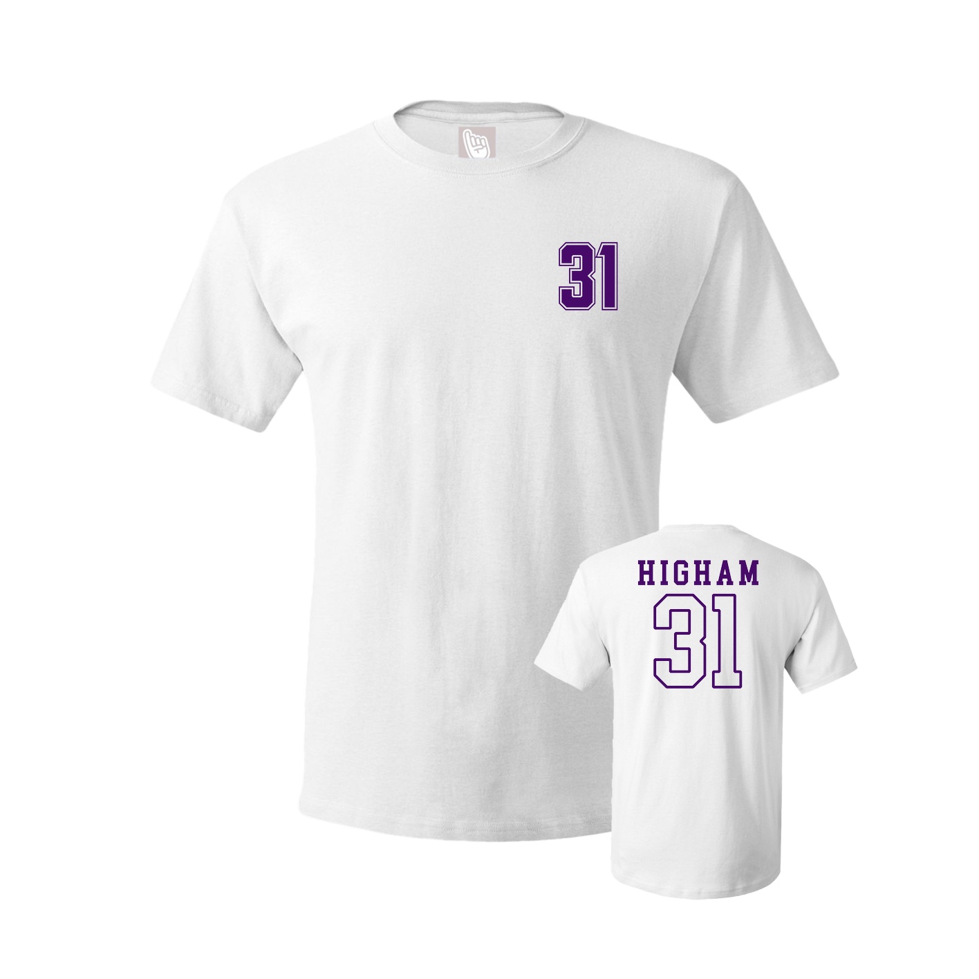 Tee — Chest Back in White