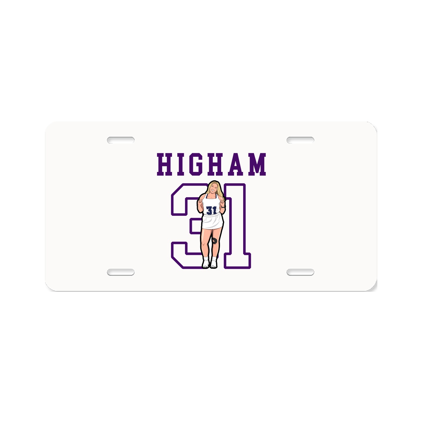 License Plate — Shirsey in Classic