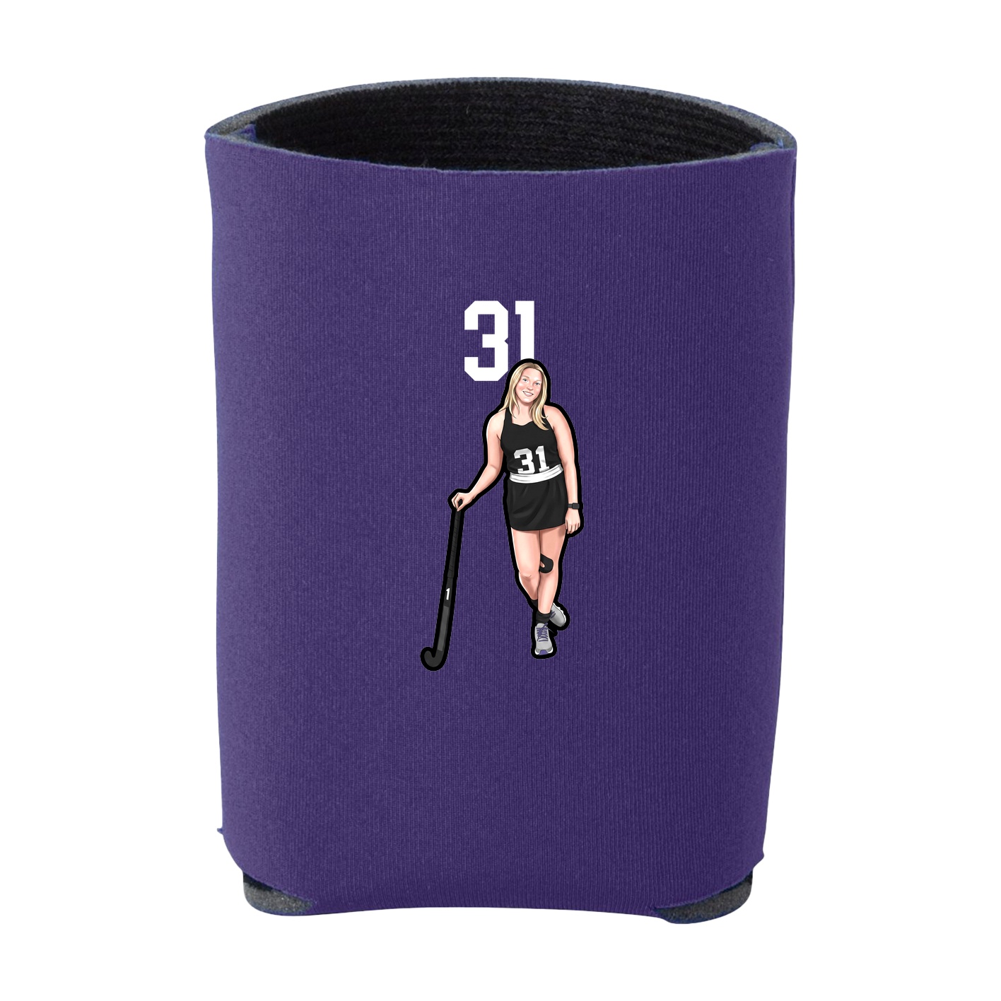 Can Holder — Number Top in Purple