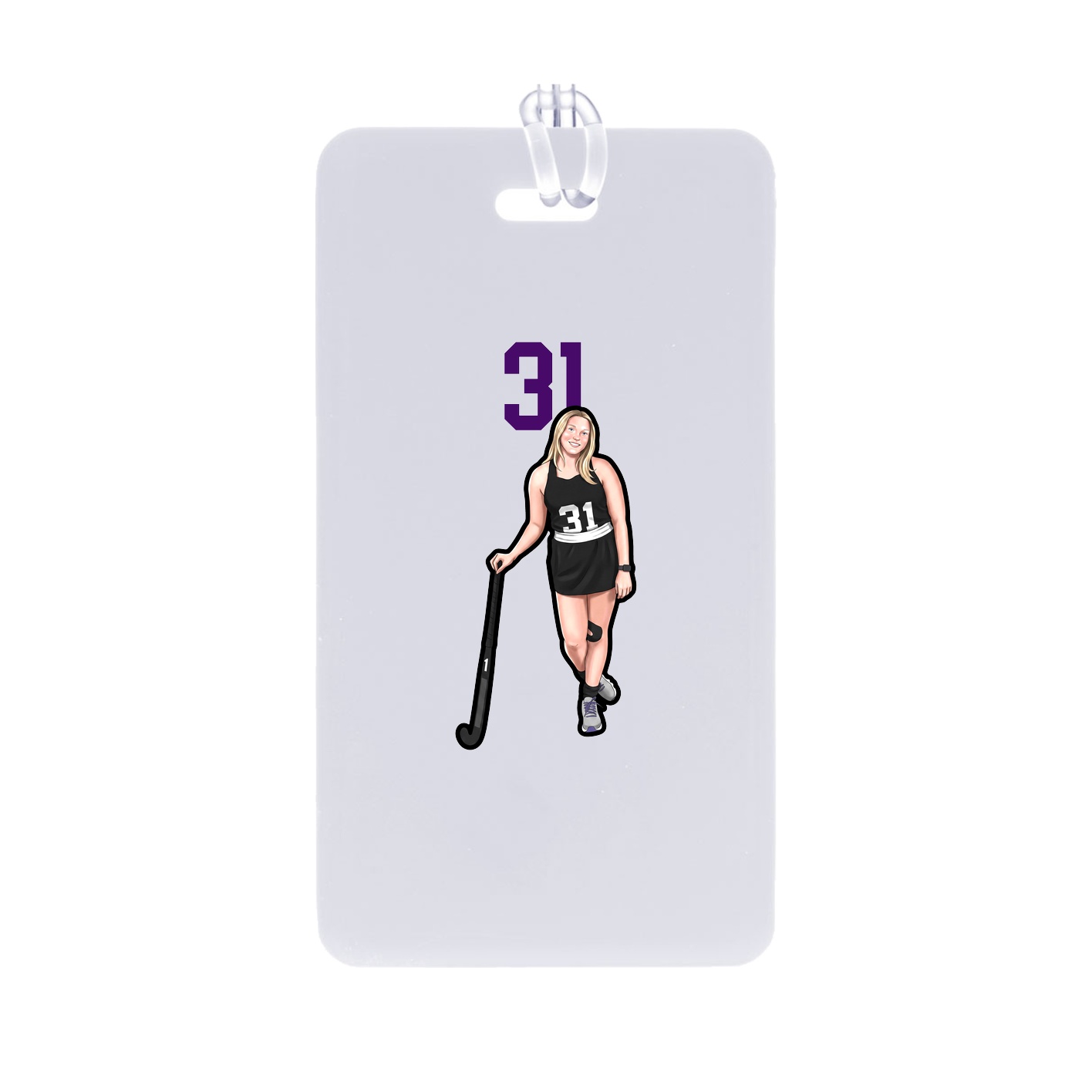 Bag Tag — Number Top in Classic