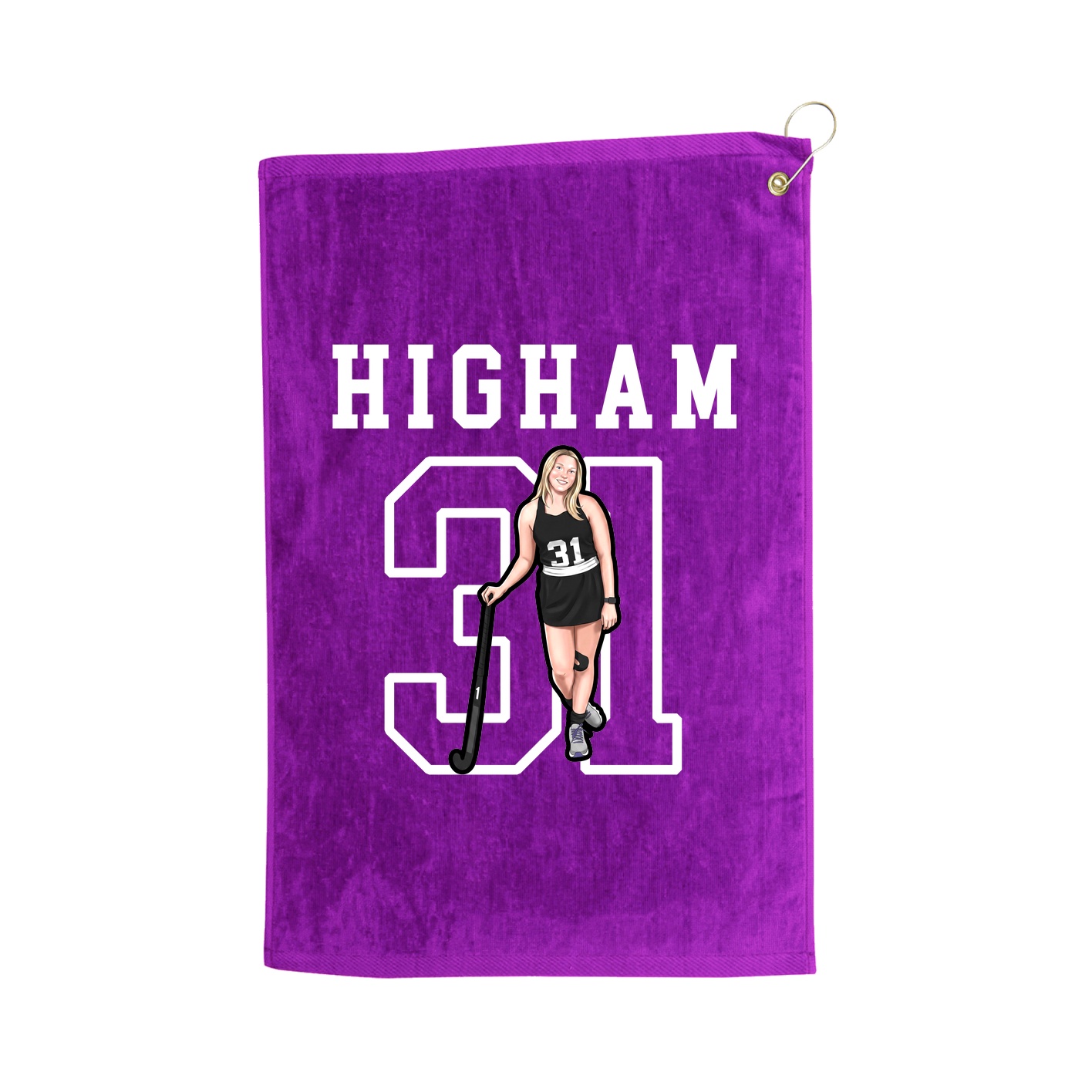 Golf Towel — Shirsey in Purple