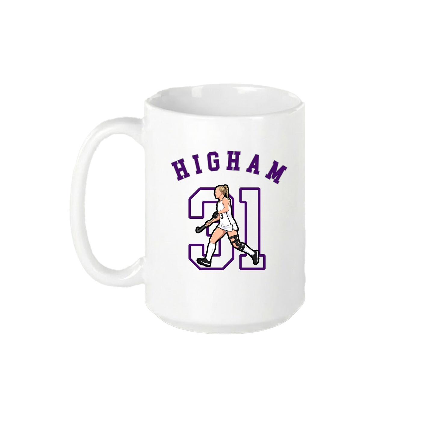 15oz Coffee Mug — Shirsey Arch in White
