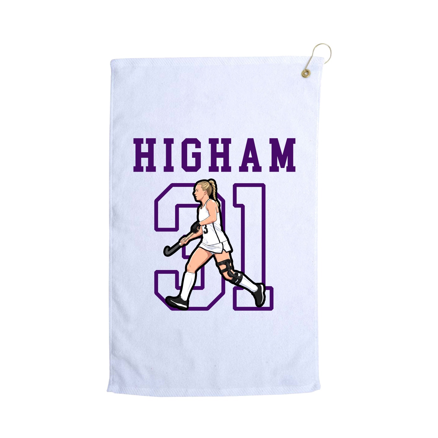 Golf Towel — Shirsey in White